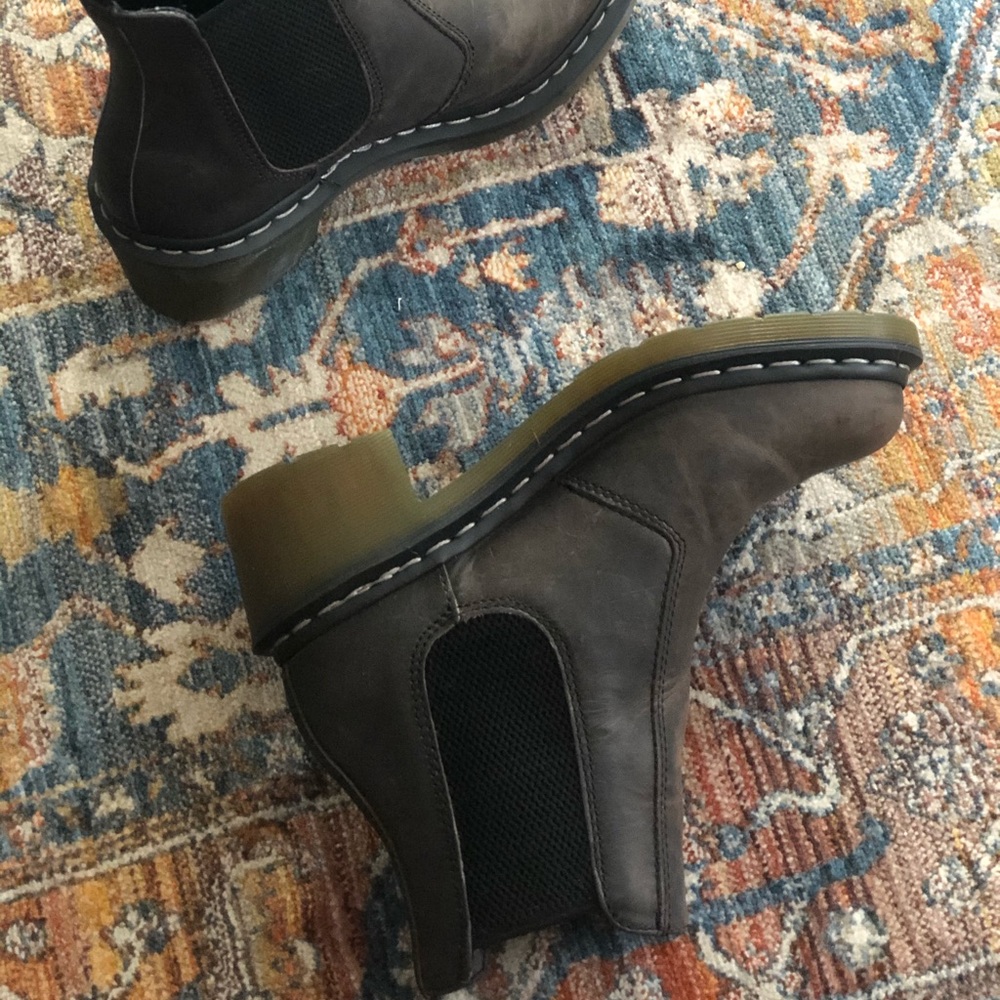Dr. Martens Cadence Black Greenland Heeled Boots